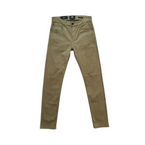 7 For All Mankind Luxe Performance Slimmy Jeans in Willow Green Men's Size 31